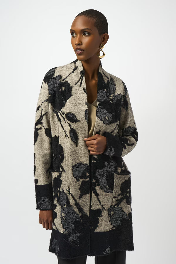 Cardigan Floral Noir – Joseph Ribkoff 253956
