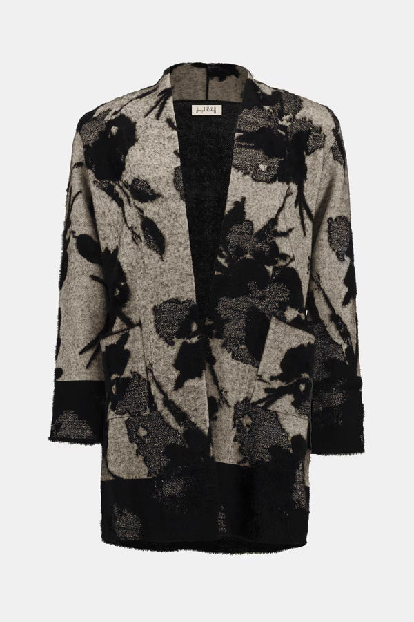 Cardigan Floral Noir – Joseph Ribkoff 253956
