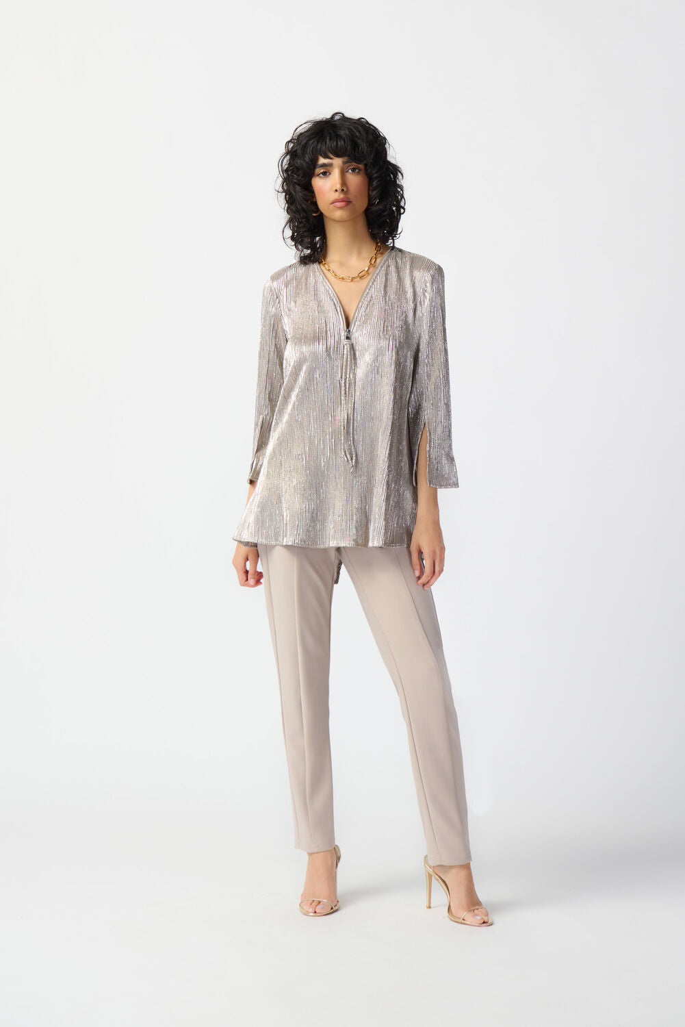 Blusa Metalizada – Joseph Ribkoff 241237