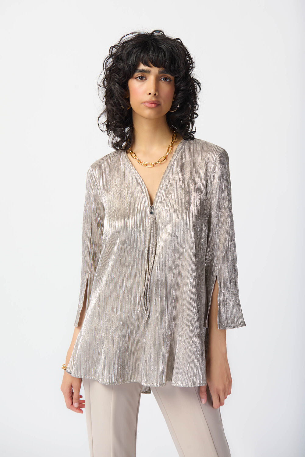 Blusa Metalizada – Joseph Ribkoff 241237