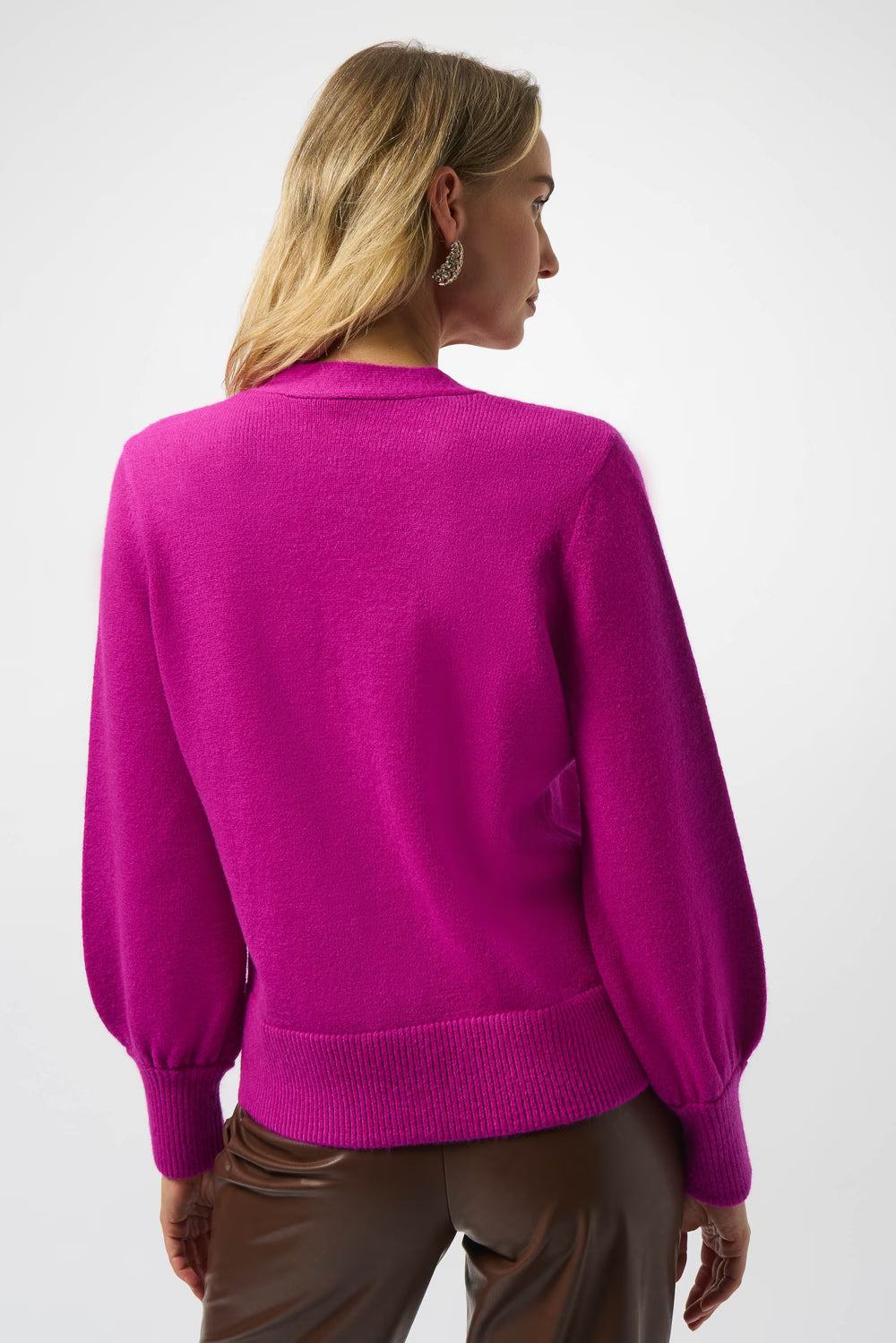 Cárdigan Fucsia con Botones  – Joseph Ribkoff 253906