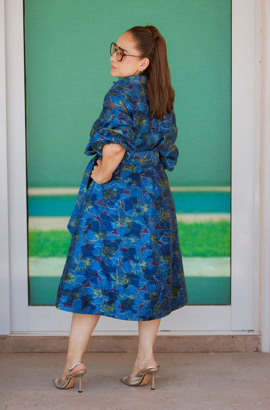 Vestido Jardín Zafiro- Gracia